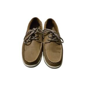 Mens Ortholite Shoes Walz Tan Camel Brown Size 10M